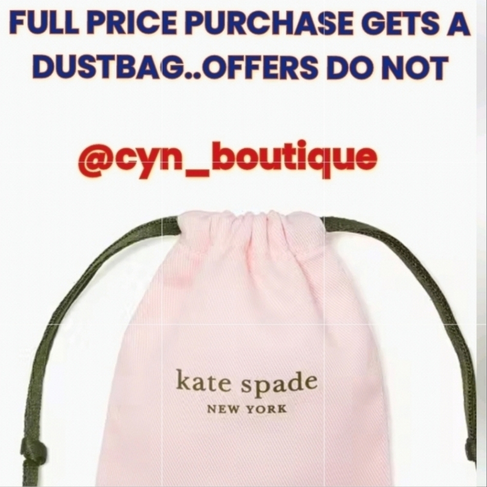 🔹️Kate Spade🔹️ Year Of The Rabbit Pendant Necklace And Earring Bundle - Picture 7 of 10